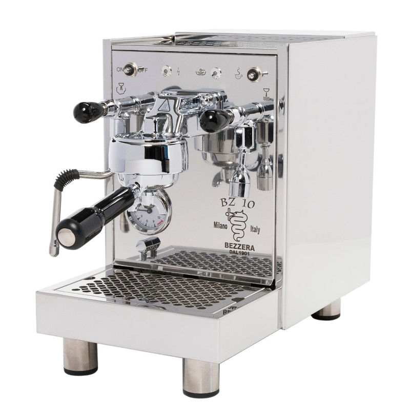 Bezzera BZ10 Espresso Machine|Stainless Steel|Black|Red|White|No Accents|Rosewood