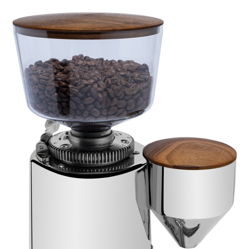 ECM and Profitec 500g Hopper Lid and Funnel Lid – Walnut