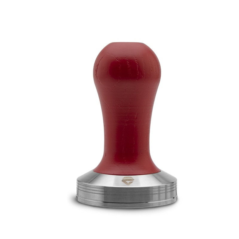 Lelit 58.55mm Flat Espresso Tamper – Red Wood