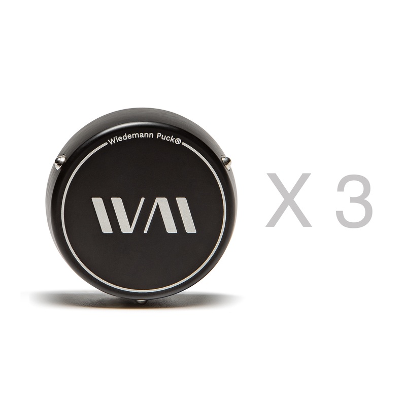 Three Wiedemann Pucks