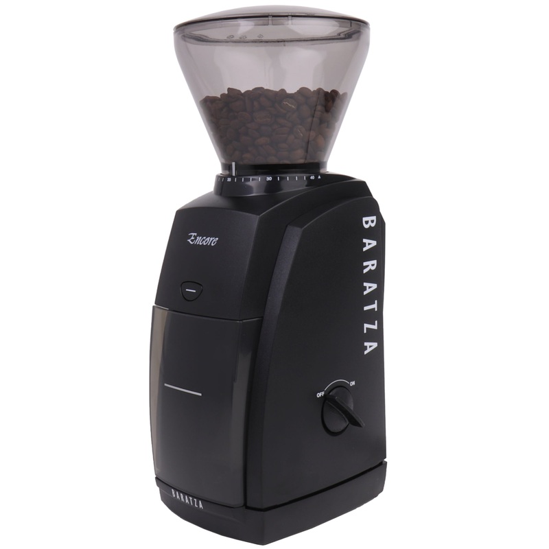 Baratza Encore Coffee Grinder|Black|White