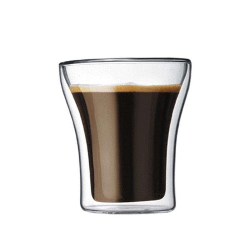 Bodum Assam Glass Cups 6 oz – Set of 2
