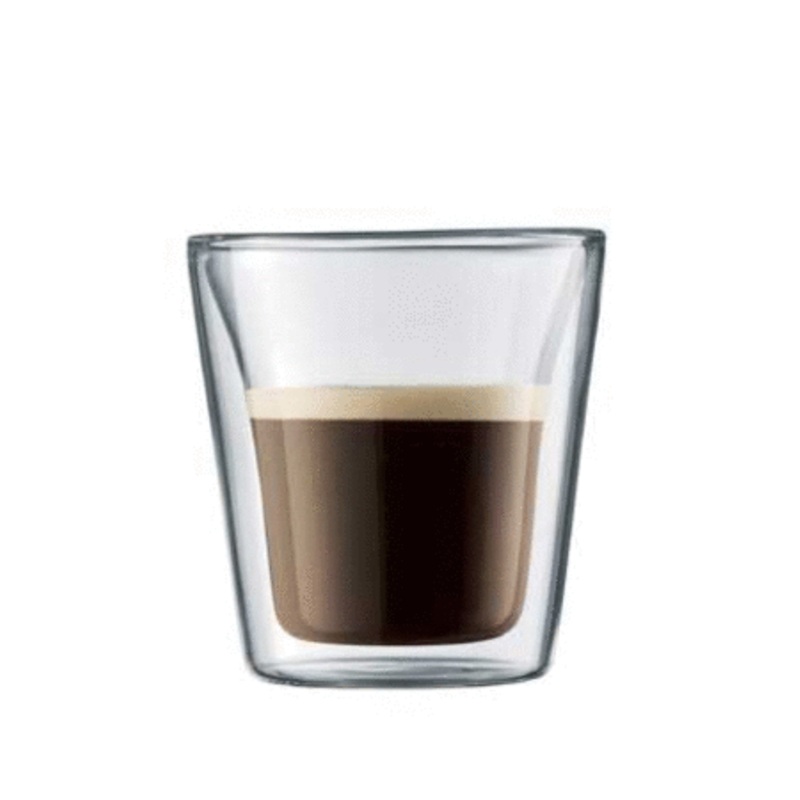 Bodum Canteen Glass Cups 3 oz