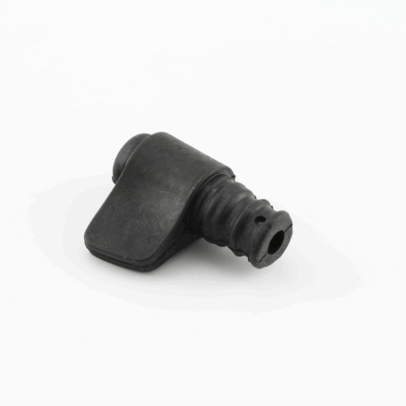 Hand grip for pannarello wand, black rubber for Platinum Brera Unica
