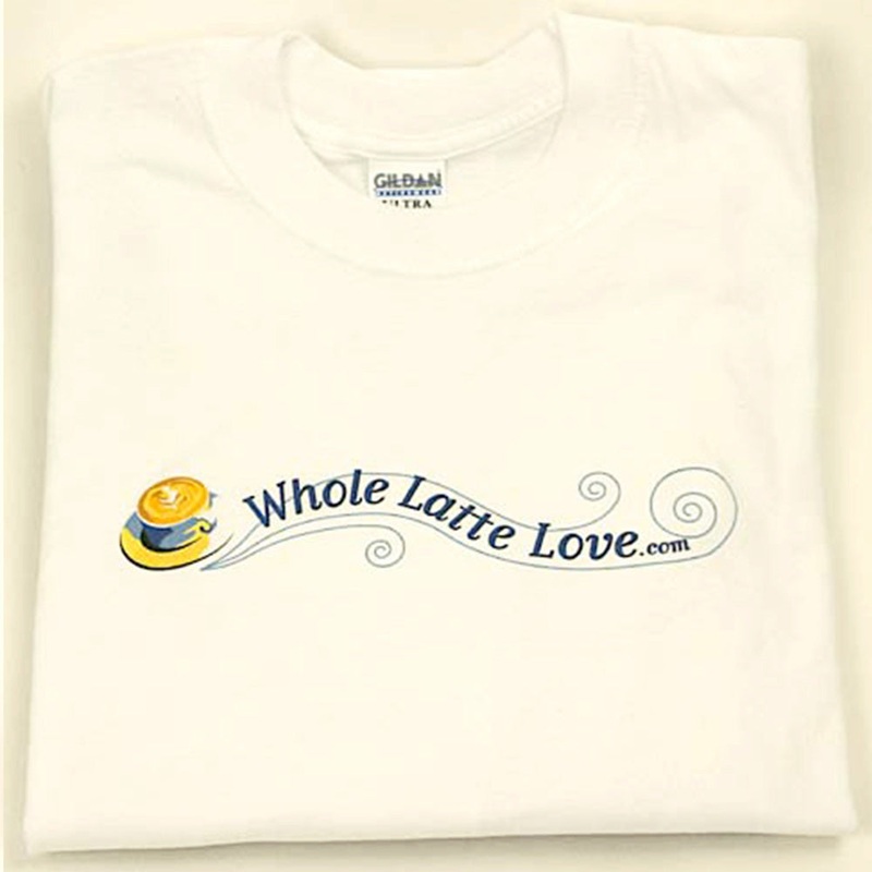 100% Cotton T-Shirts White Large