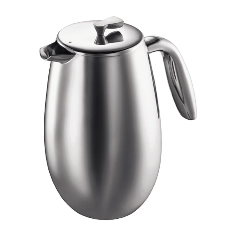 Bodum Columbia Stainless Steel Thermal Coffee Press – 4 Cup