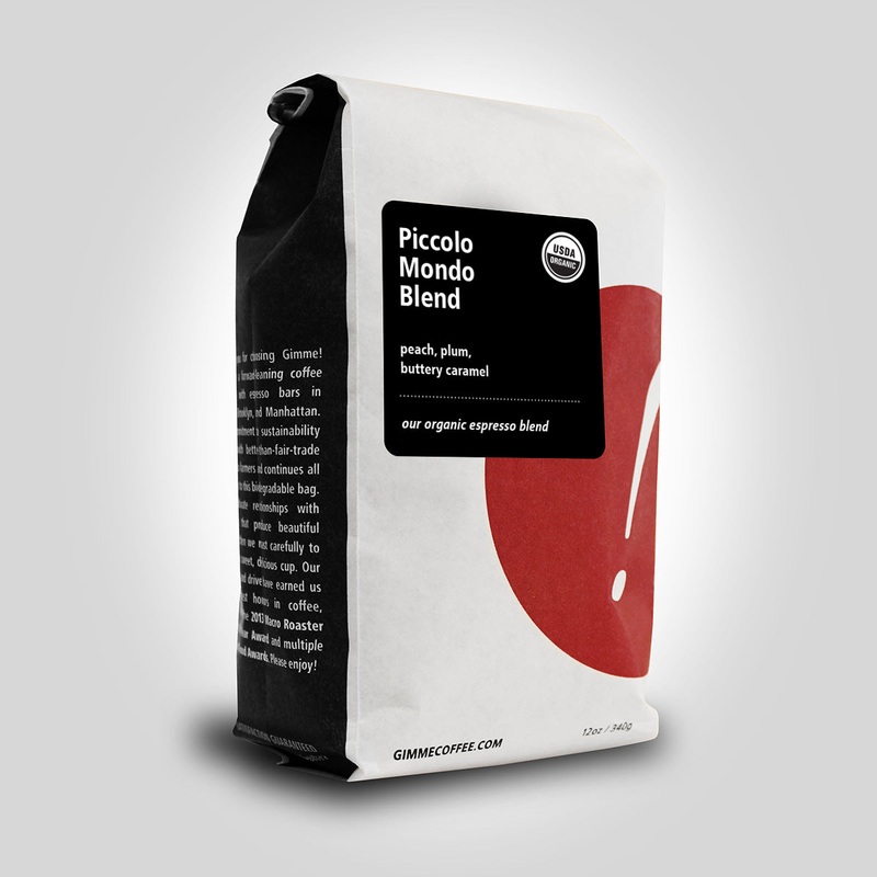 Gimme! Coffee Piccolo Mondo Organic Espresso Blend