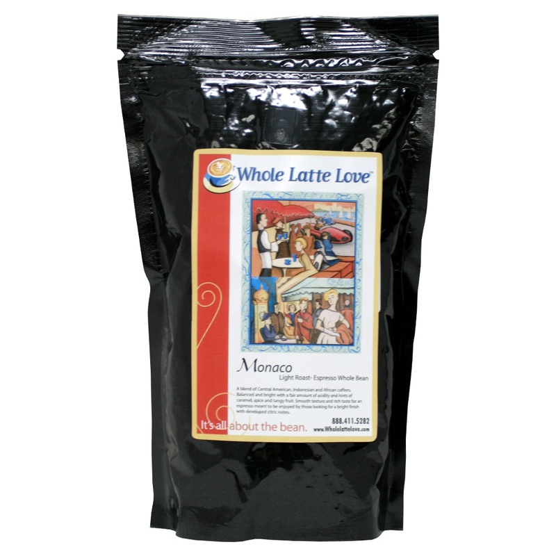 Monaco Whole Bean Espresso 5lb