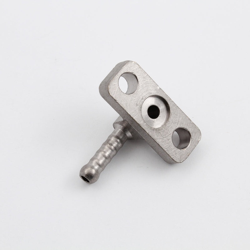 Water Inlet Connector in Plated Brass