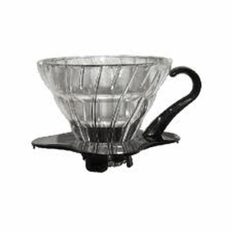 Hario V60 02 Black Glass Dripper