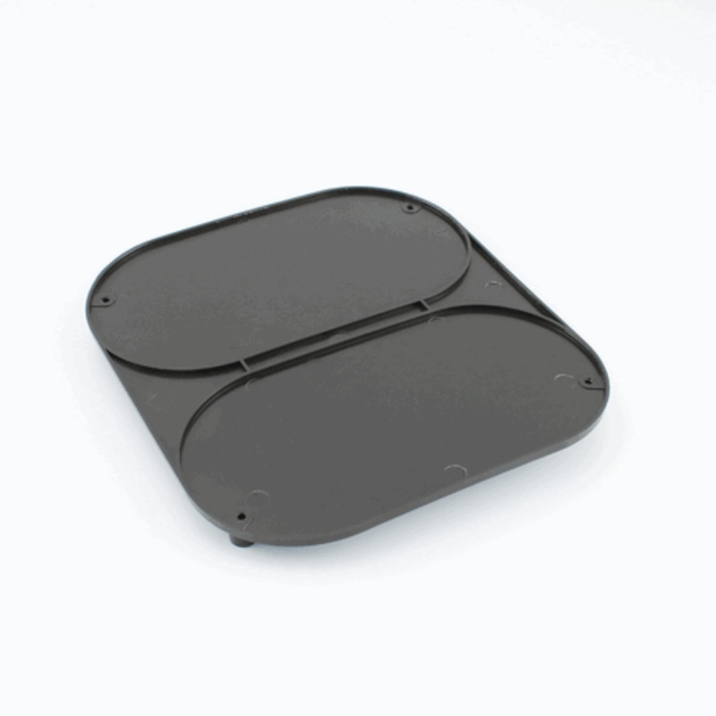 Base Plate, Black Plastic