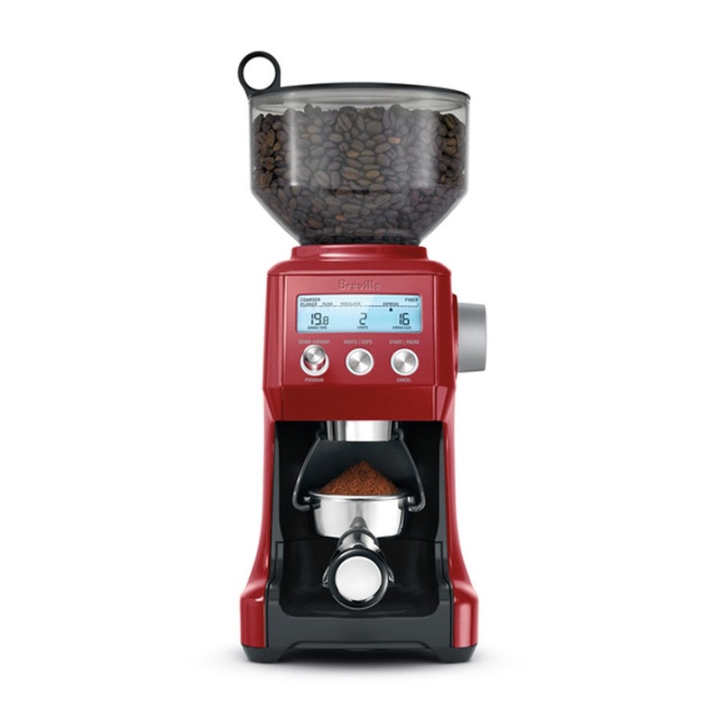Breville BCG820CRNXL Smart Grinder Pro in Red