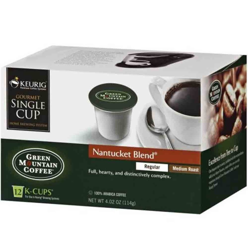 Green Mountain Nantucket Blend K-Cup Packs