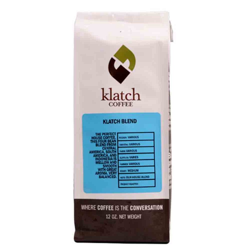 Klatch Coffee House Blend 12oz Whole Bean – DISCONTINUED
