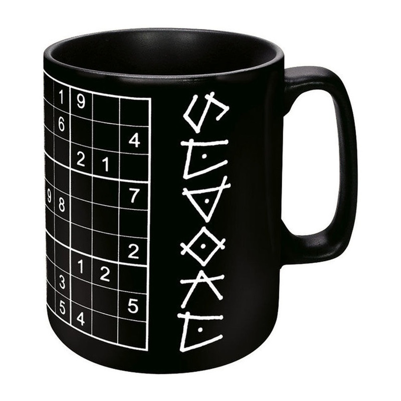 Waechtersbach Chalk Talk 12oz Sudoku Chalkboard Mug