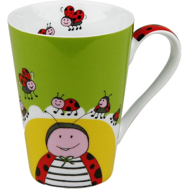 Waechtersbach Globetrotter 13oz Ladybug Mug