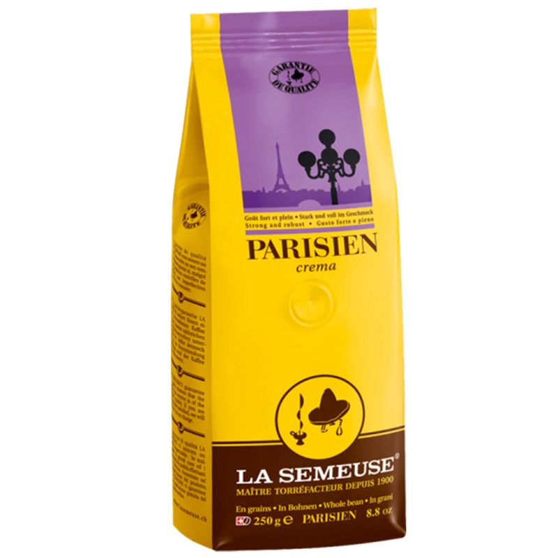 Cafe La Semeuse Whole Bean Parisien Crema Coffee