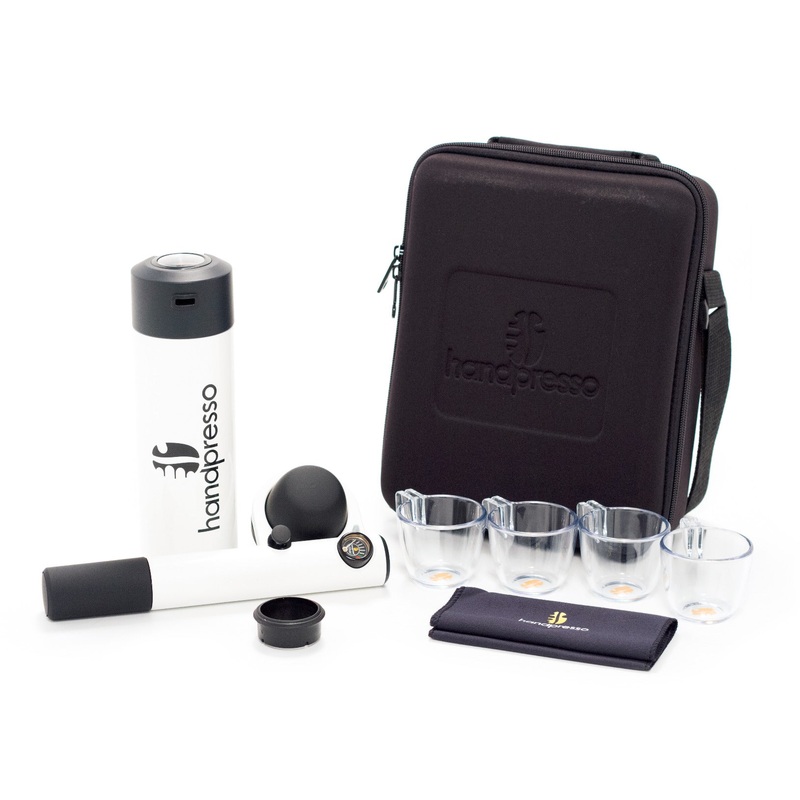 Handpresso Wild Hybrid Outdoor Set in White