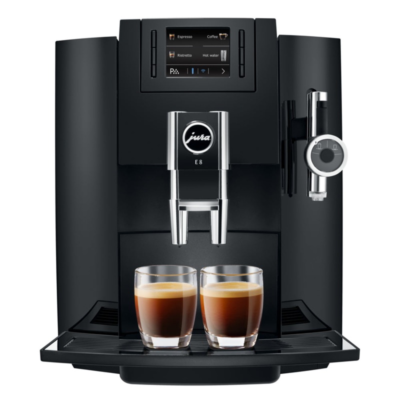 JURA E8 Super-Automatic Espresso Machine With P.E.P.