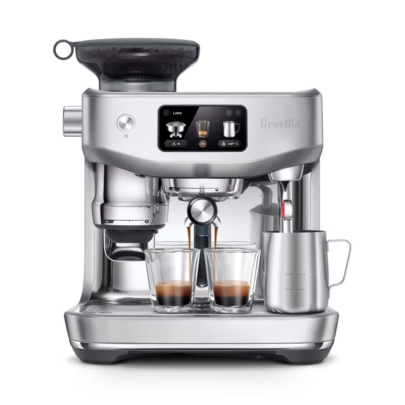 Breville The Oracle Jet|Brushed Stainless Steel|Black Truffle|Damson Blue