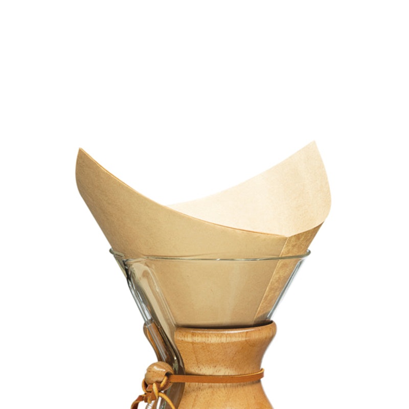 Chemex 100 Pre-Folded Unbleached Filter Squares