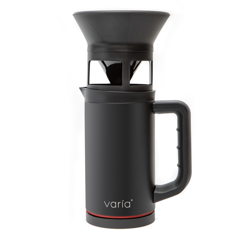 Varia Pro Brewer|Black|White|Complete Kit|French Press Only|Moka Pot Only