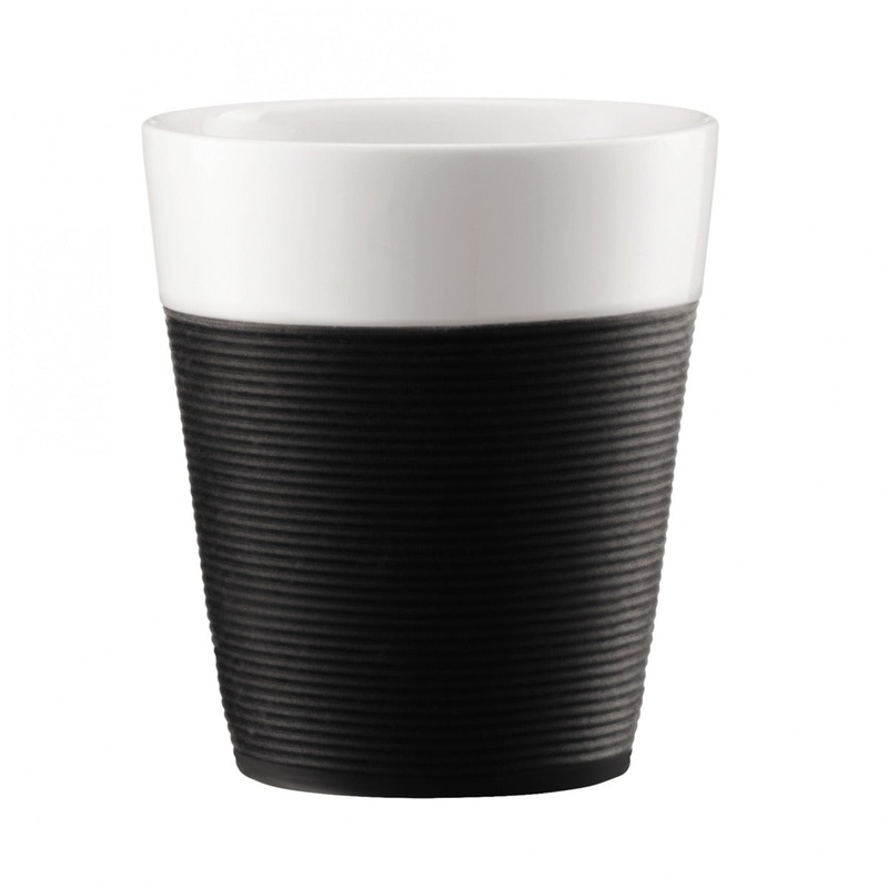 Bodum Bistro 10oz Mug With Black Silicone Sleeve