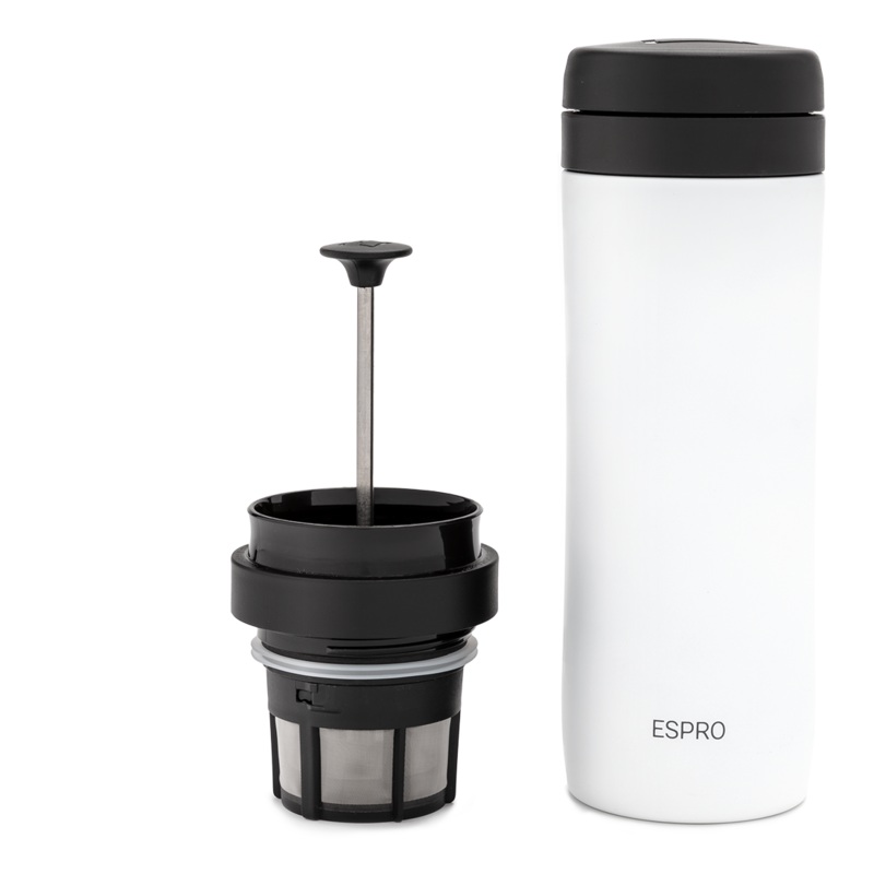 Espro P1 Travel Press for Coffee – White