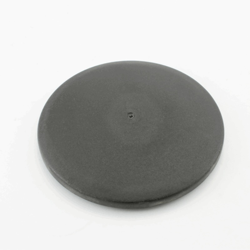 Hopper lid no handle black