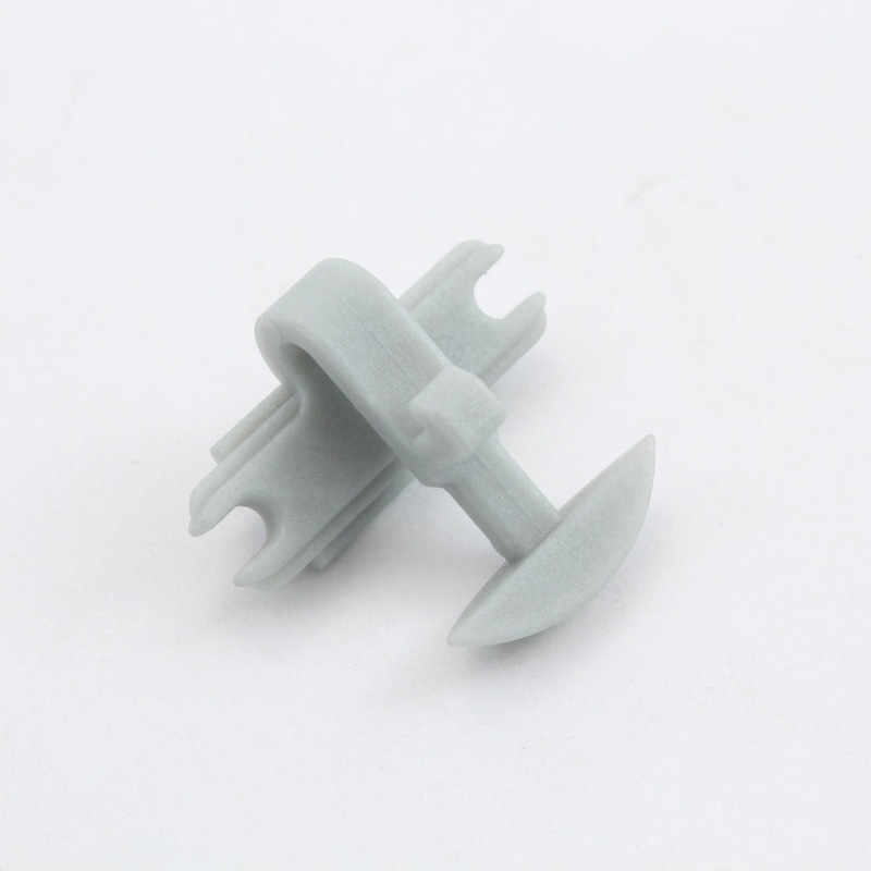 Grey Plastic Door Latch