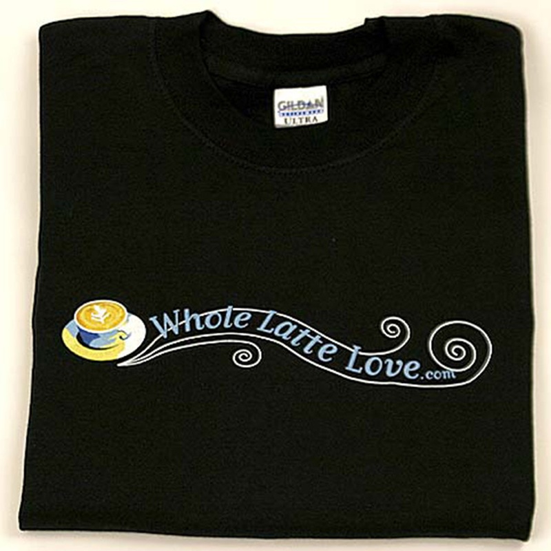 100% Cotton T-Shirts Black Large