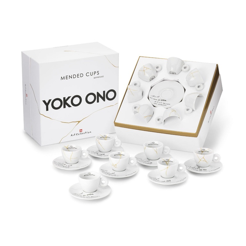 Illy Yoko Ono MENDED Cups Collection