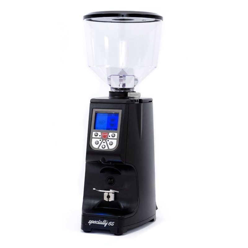 Eureka Atom Specialty 65|Matte Black|Chrome