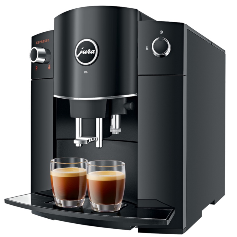 JURA D6 Espresso Machine – Piano Black