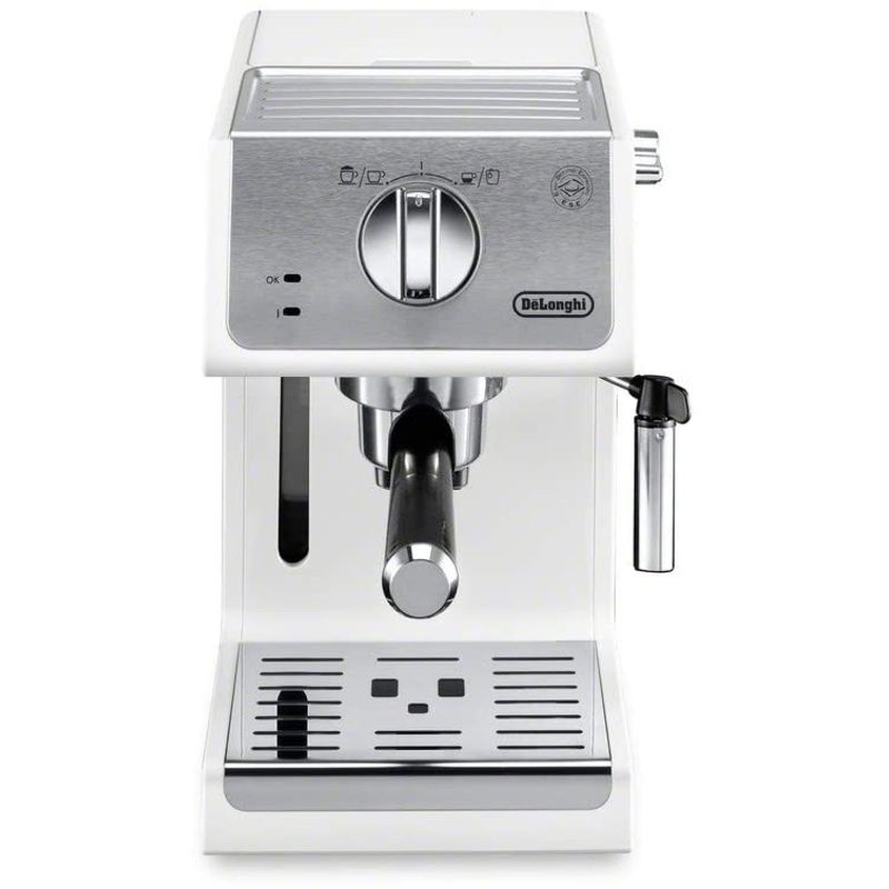 DeLonghi ECP3220W Pump Driven Espresso Machine – White