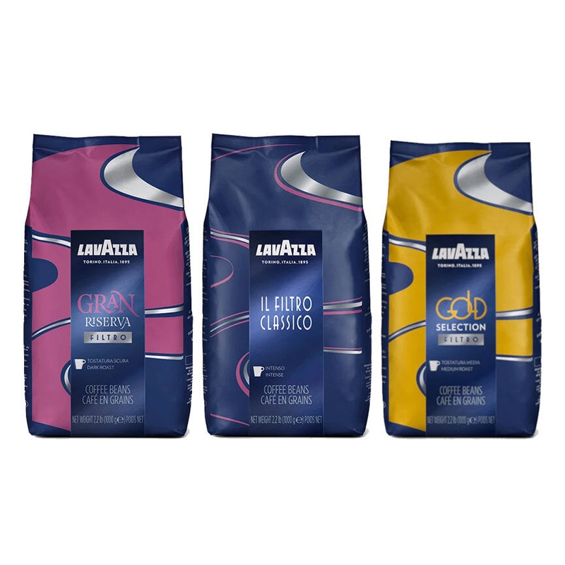 Lavazza Filtro Whole Bean Sampler