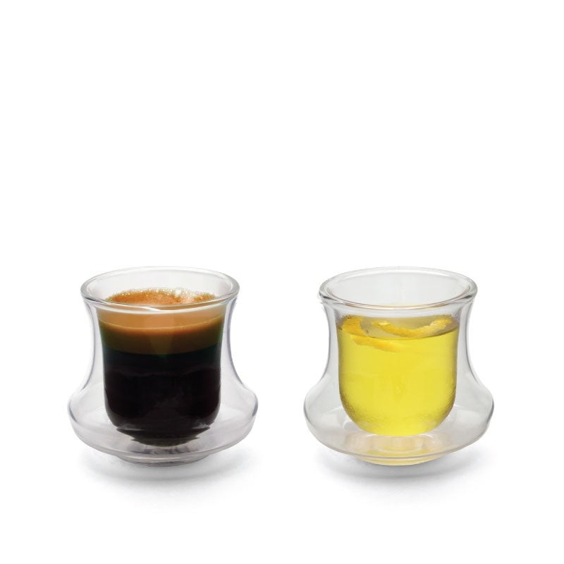 notNeutral CICLONE 2.5oz Demitasse Double Walled Cups – Set of 2