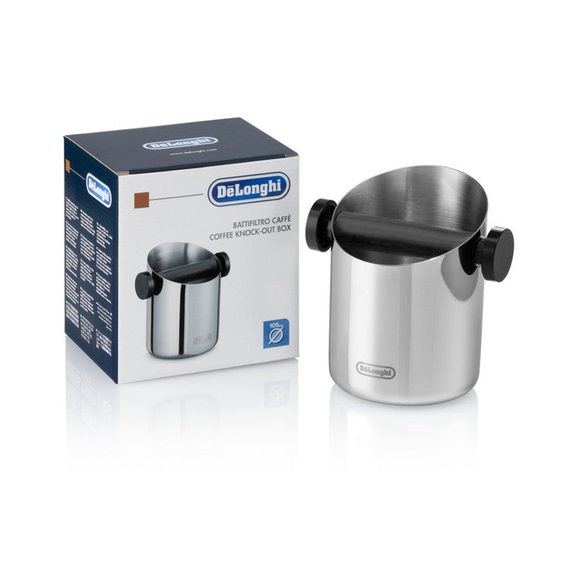 DeLonghi Knock Box – Stainless Steel