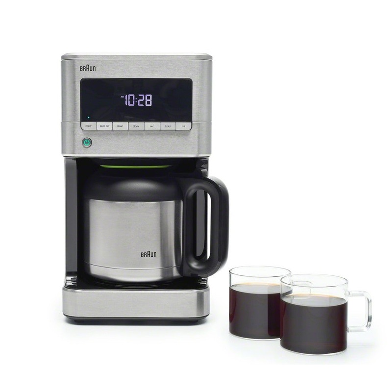 Braun KF7175SI BrewSense 10-Cup Coffee Maker – Stainless Steel