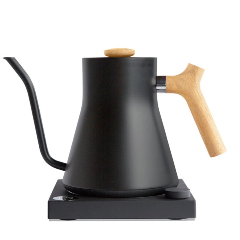 Fellow Stagg EKG 0.9L Kettle – Black and Maple