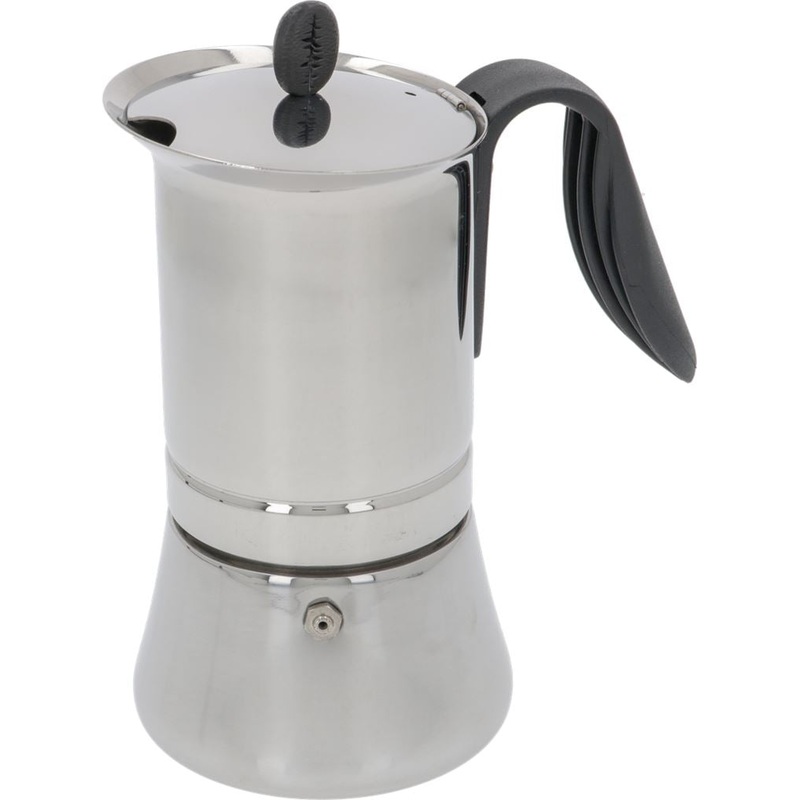 G.A.T. Moka Lady 6-Cup Stainless Steel Moka Pot