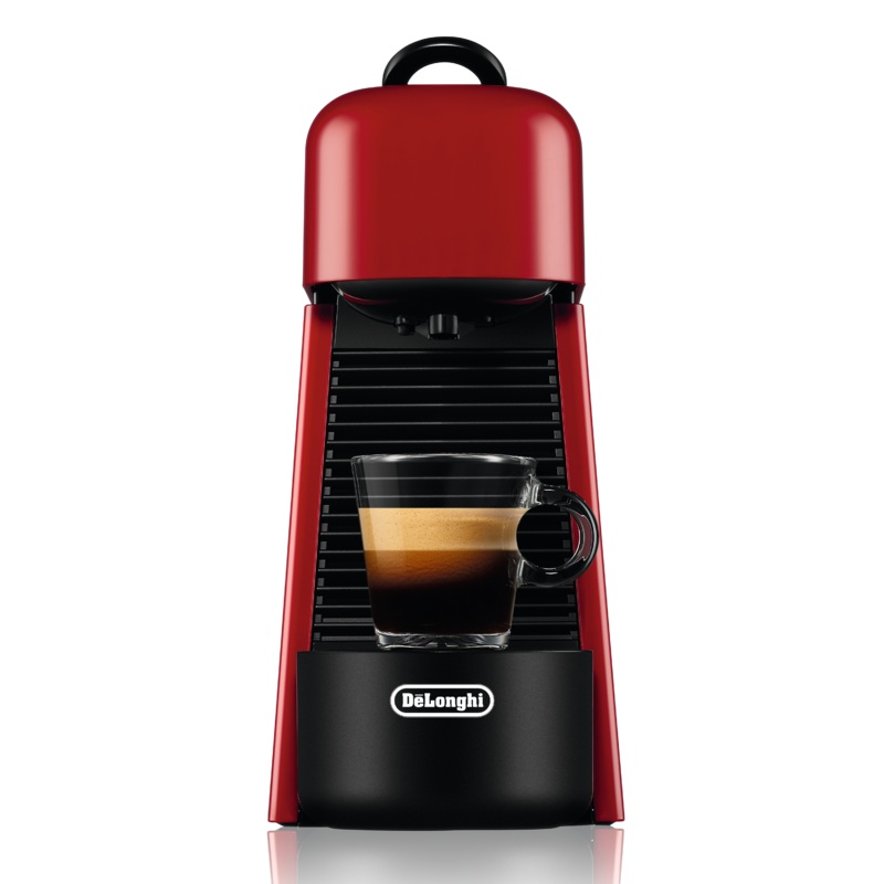 Nespresso Essenza Plus Espresso Machine by DeLonghi – Red