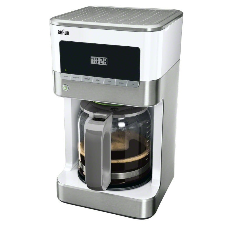 Braun KF6050WH BrewSense Coffee Maker in White