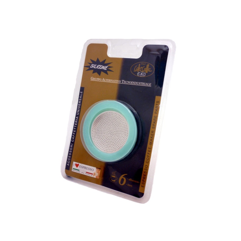 G.A.T. Universal Moka Pot Screen and Silicone Gasket – 3-Cup