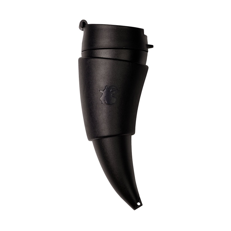 Goat Story Black Leather Goat Mug 12oz