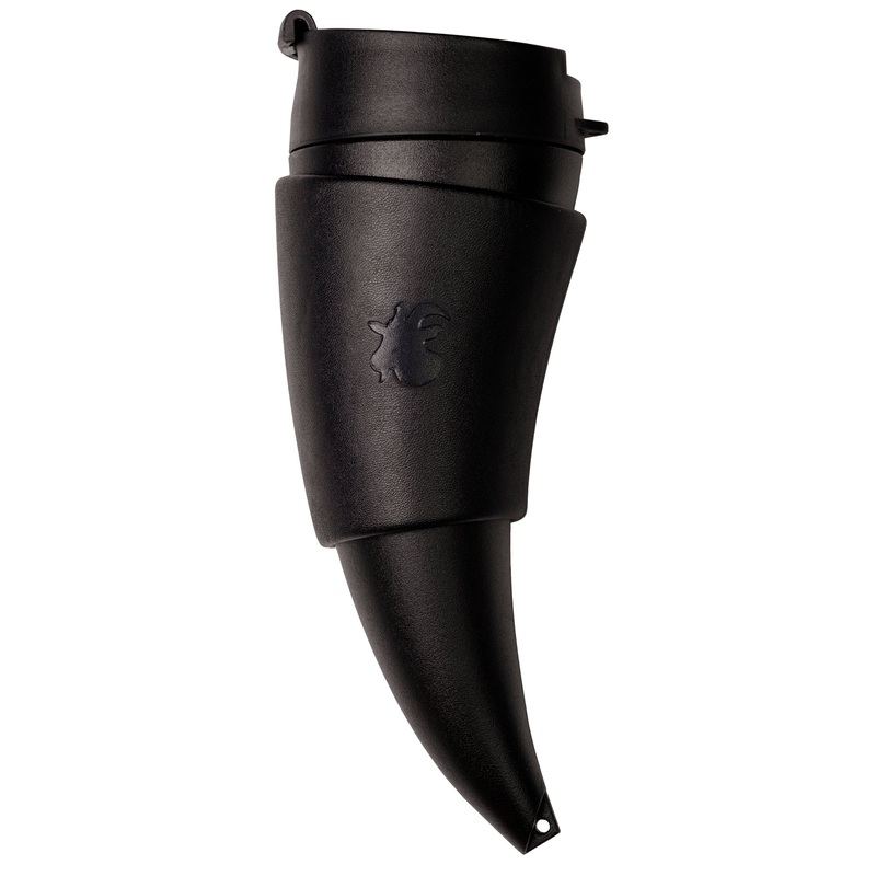 Goat Story Black Leather Goat Mug 16oz