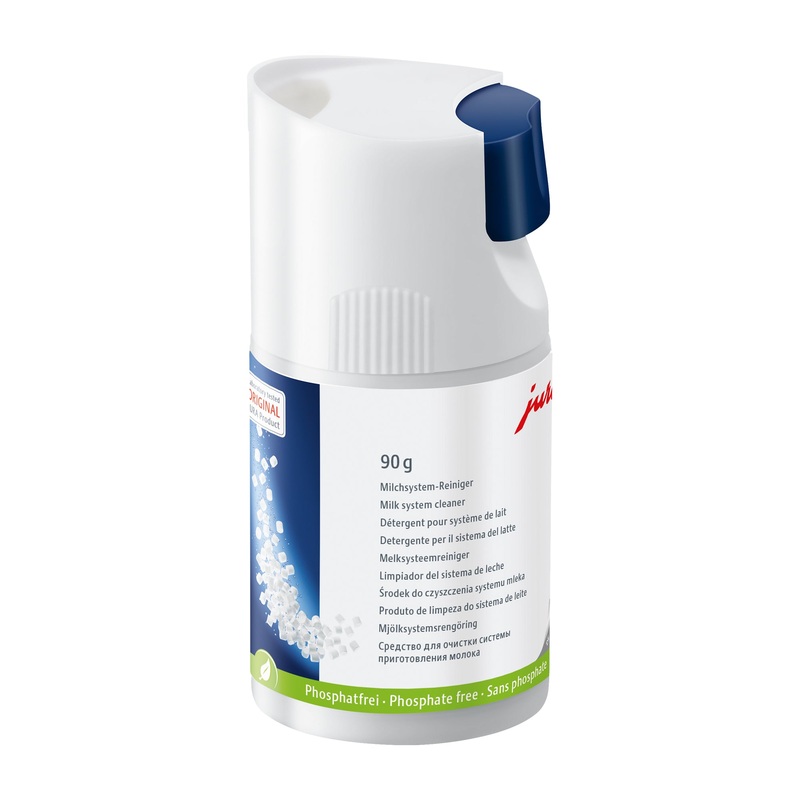 JURA Milk System Cleaner Mini Tabs with Dispenser – 90 g