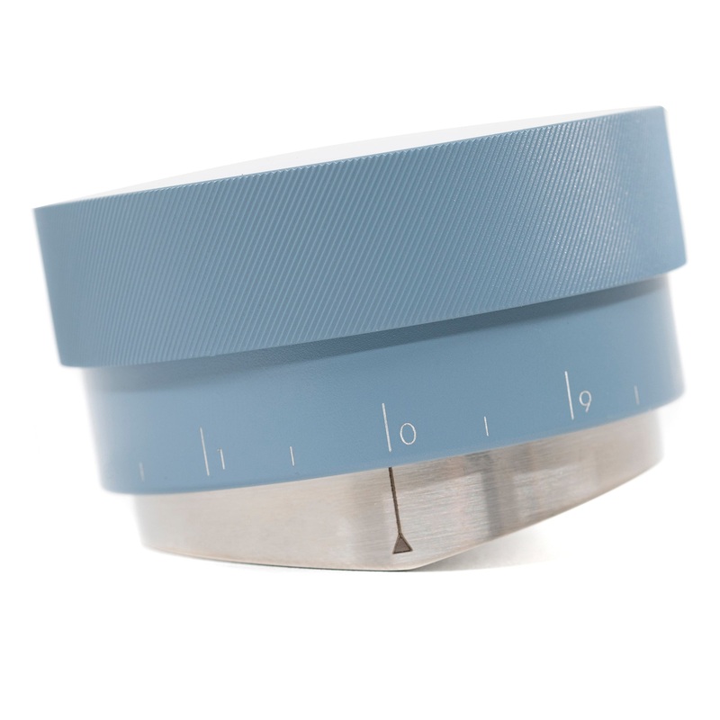 Saint Anthony Industries BT Wedge Espresso Preparation Distribution Tool – Teflon Blue