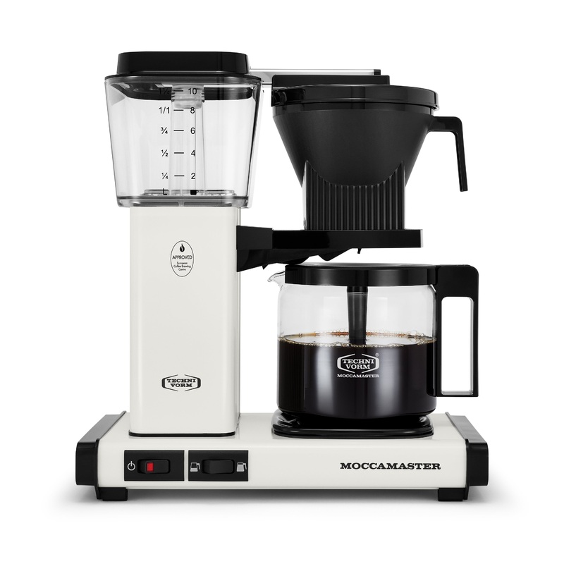 Technivorm Moccamaster KBGV Select Glass Carafe Coffee Maker – Off White
