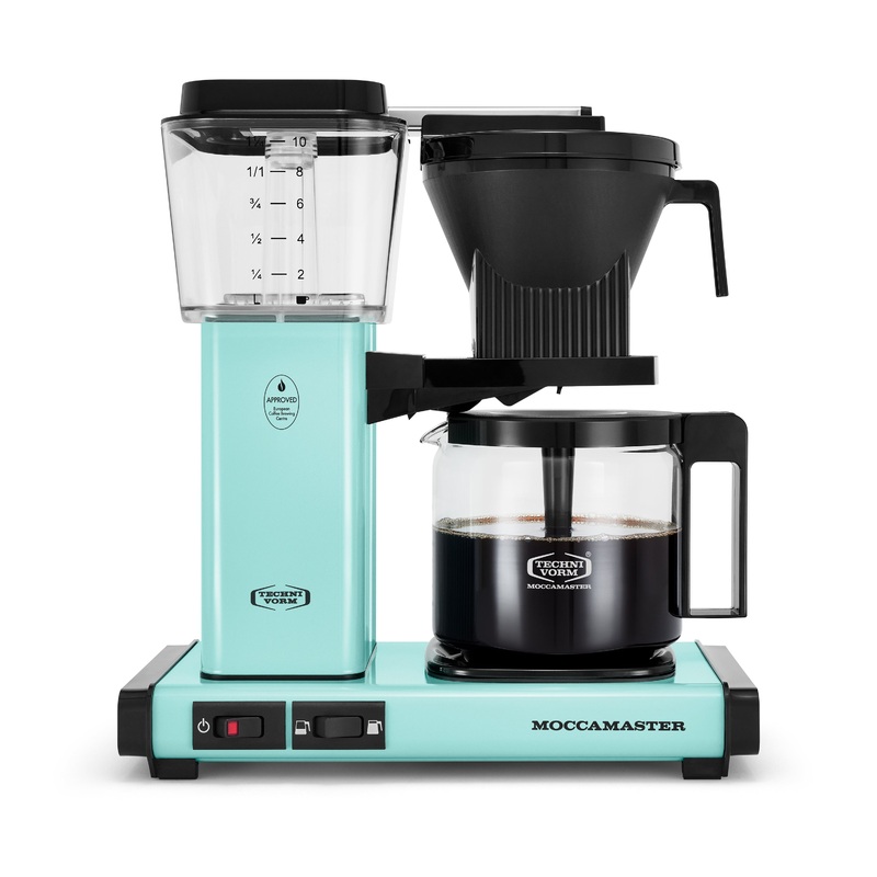 Technivorm Moccamaster KBGV Select Glass Carafe Coffee Maker – Turquoise